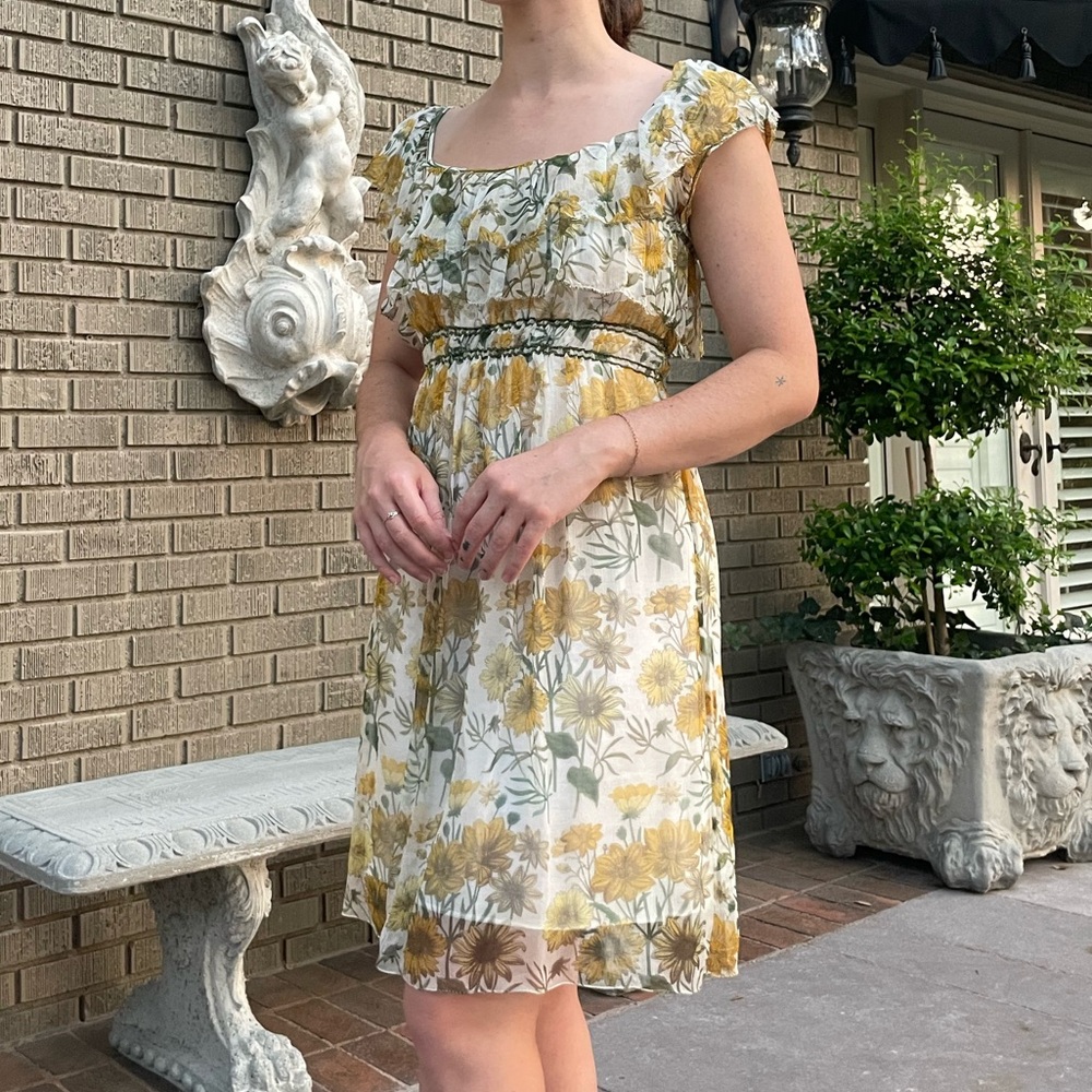 MAX STUDIO sunflower dress